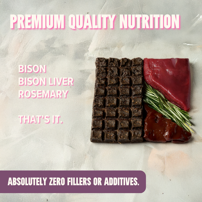 Bison Energy & Recovery Bar - Active Dogs