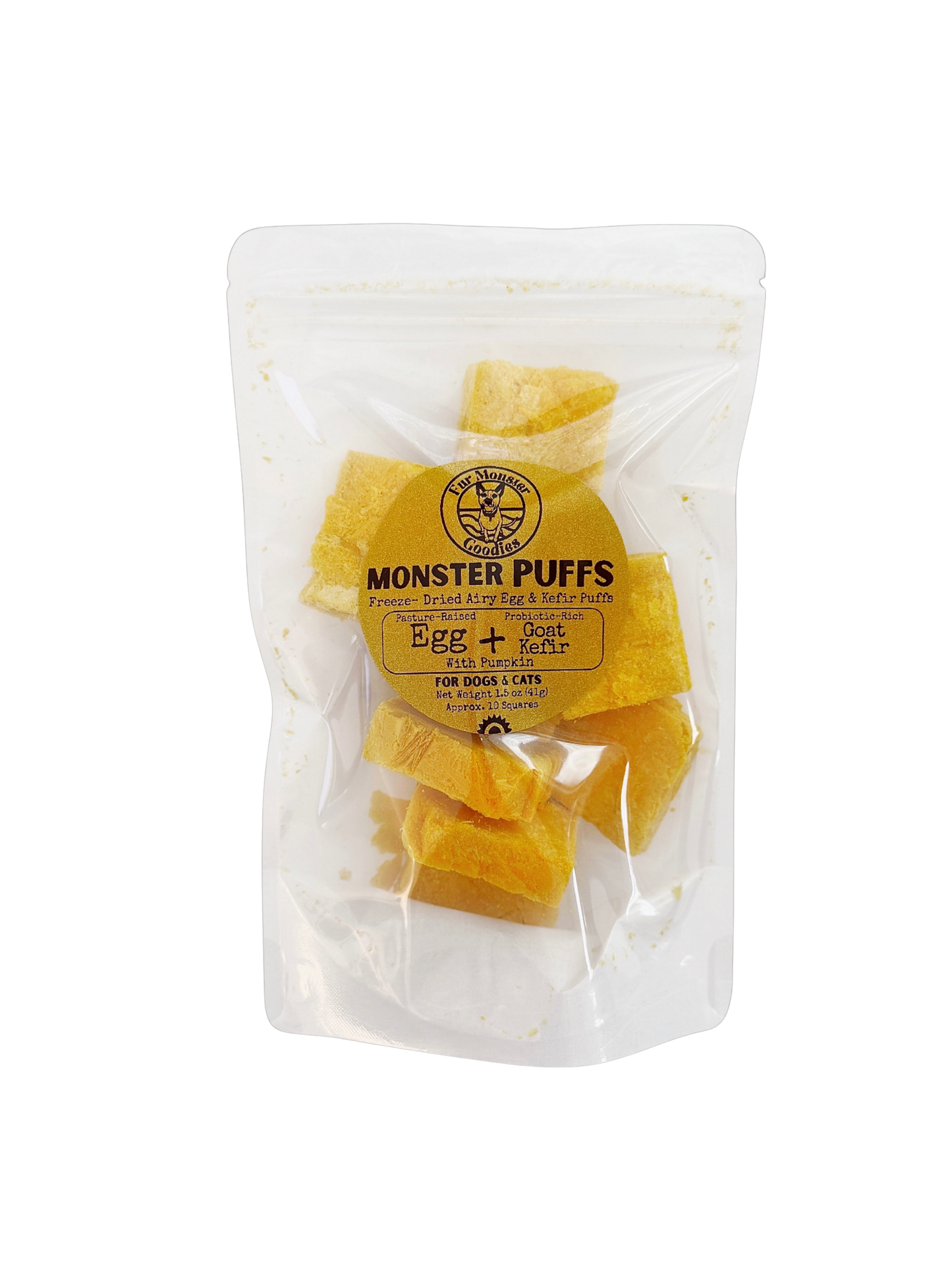 Freeze-Dried Organic Egg & Goat Kefir - Organic Pumpkin