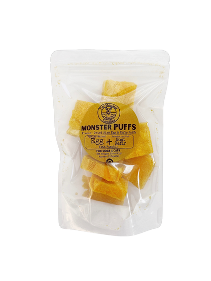 Freeze-Dried Organic Egg & Goat Kefir - Organic Pumpkin