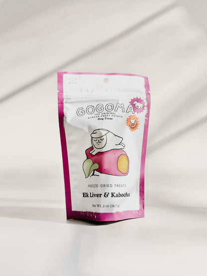 Freeze-Dried Elk Liver + Kabocha Squash Treats