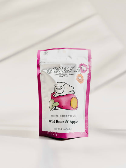 Freeze-Dried Wild Boar + Apple Treats