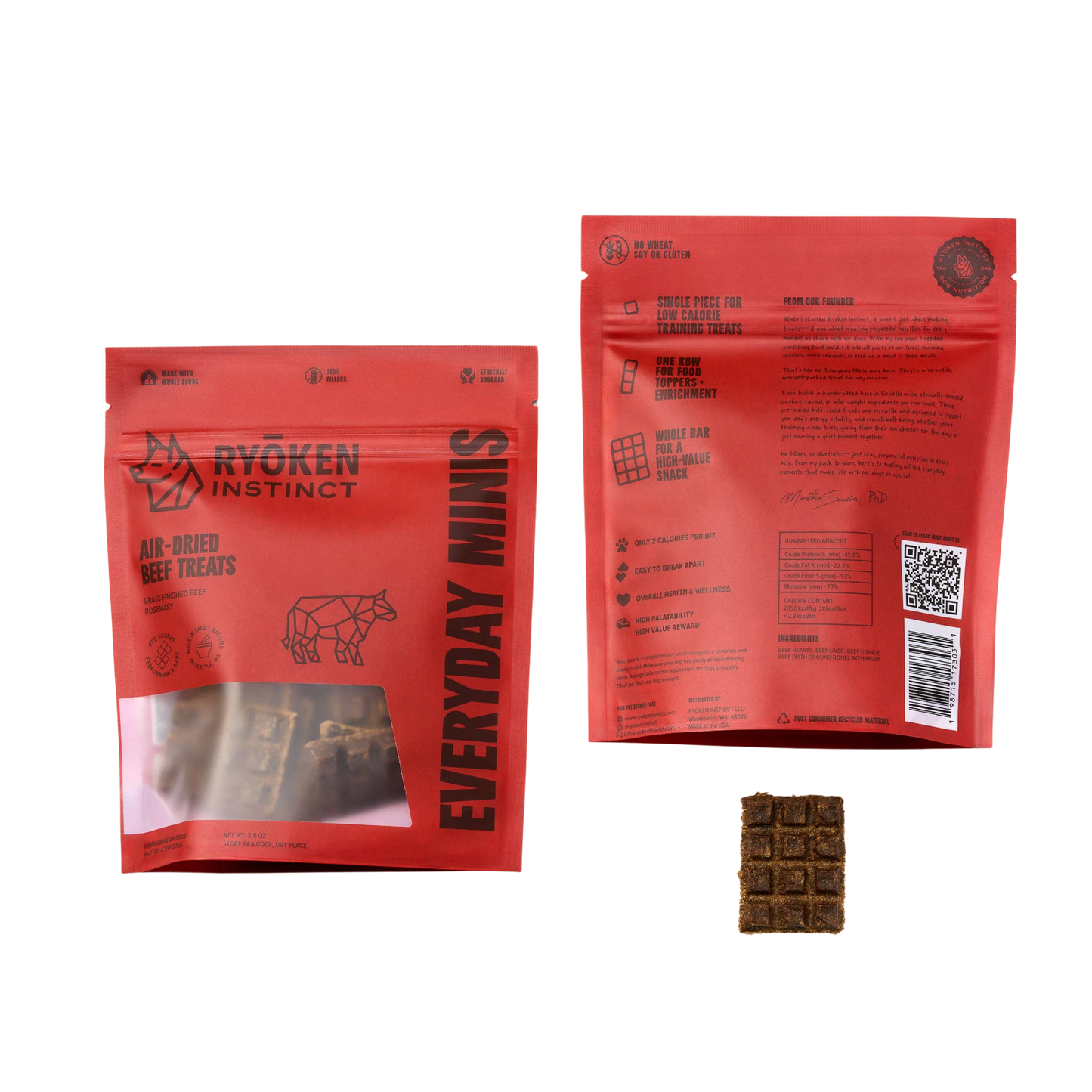 Beef Mini Training Treats - Low Calorie