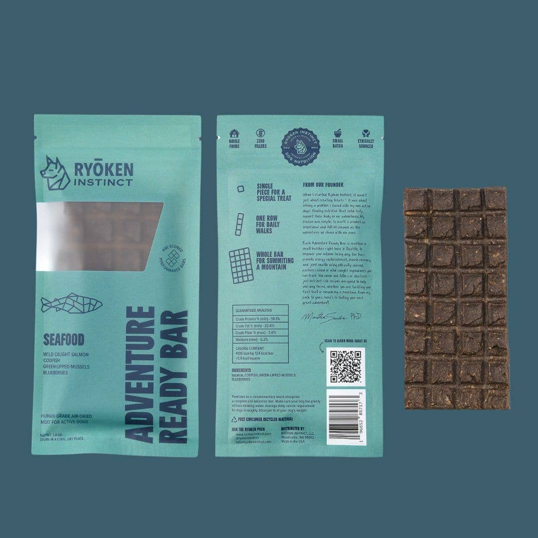 Seafood Energy & Recovery Bar - Active Dogs