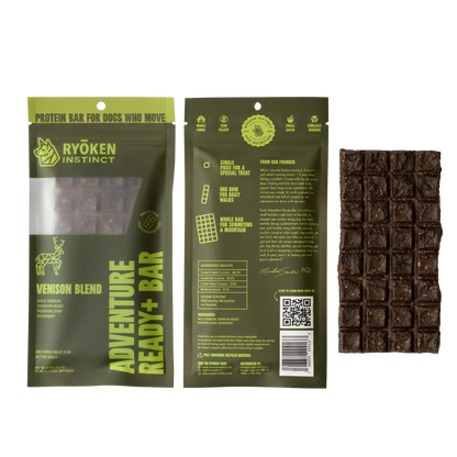 Venison Energy & Recovery Bar - Active Dogs