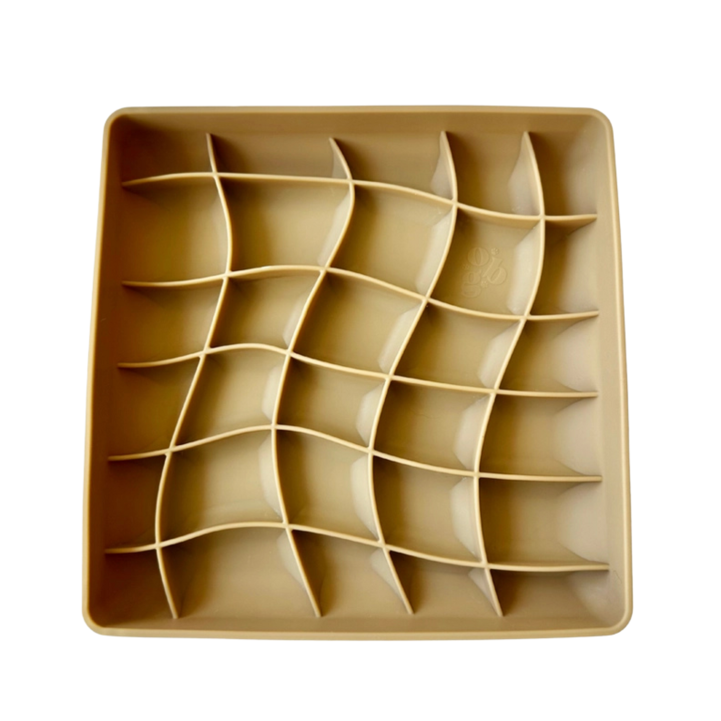 Wavies Slow Feeder Bowl - Mushroom