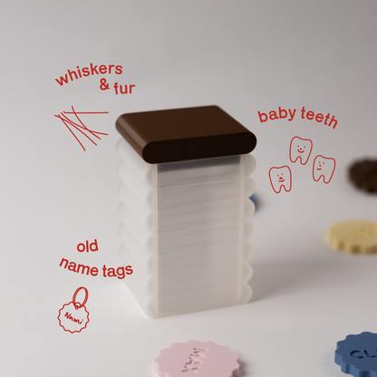 The Nami Jar - Modern Pet Memory Jar